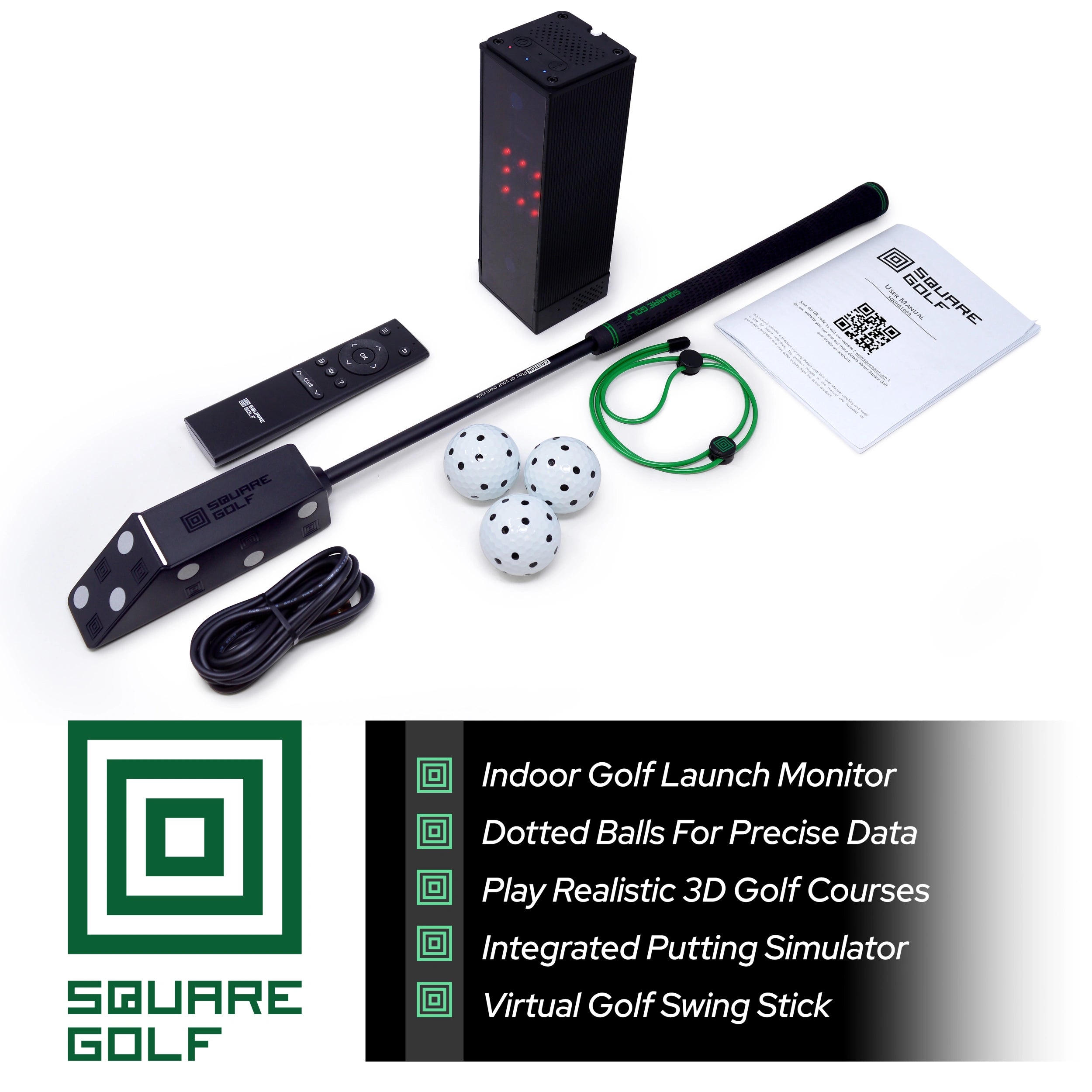 Square Golf Home Simulateur de golf indoor