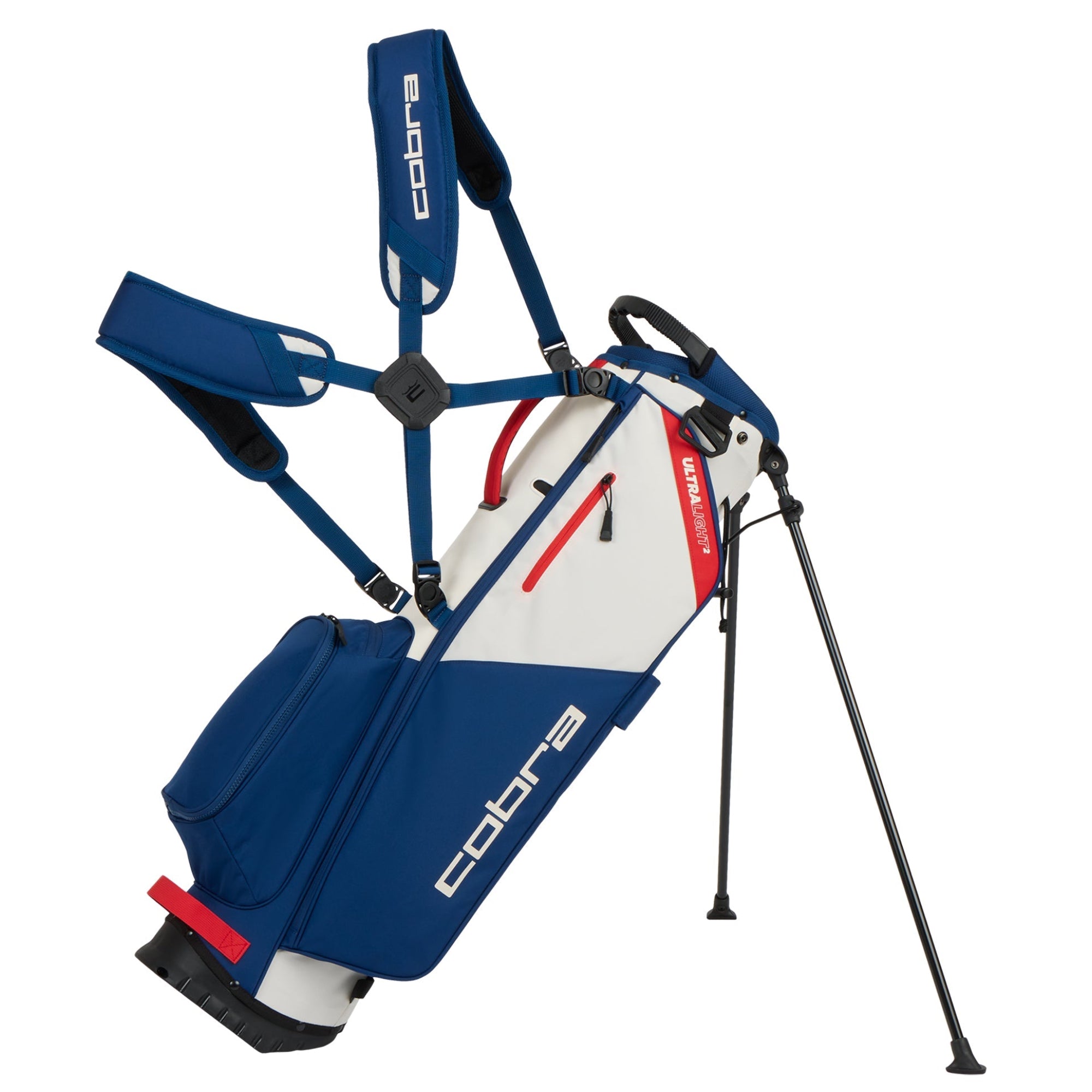 Cobra Sac trépied Ultralight Carry Estate Blue Sugared Almond Pop Red - golfcdepotenter.com