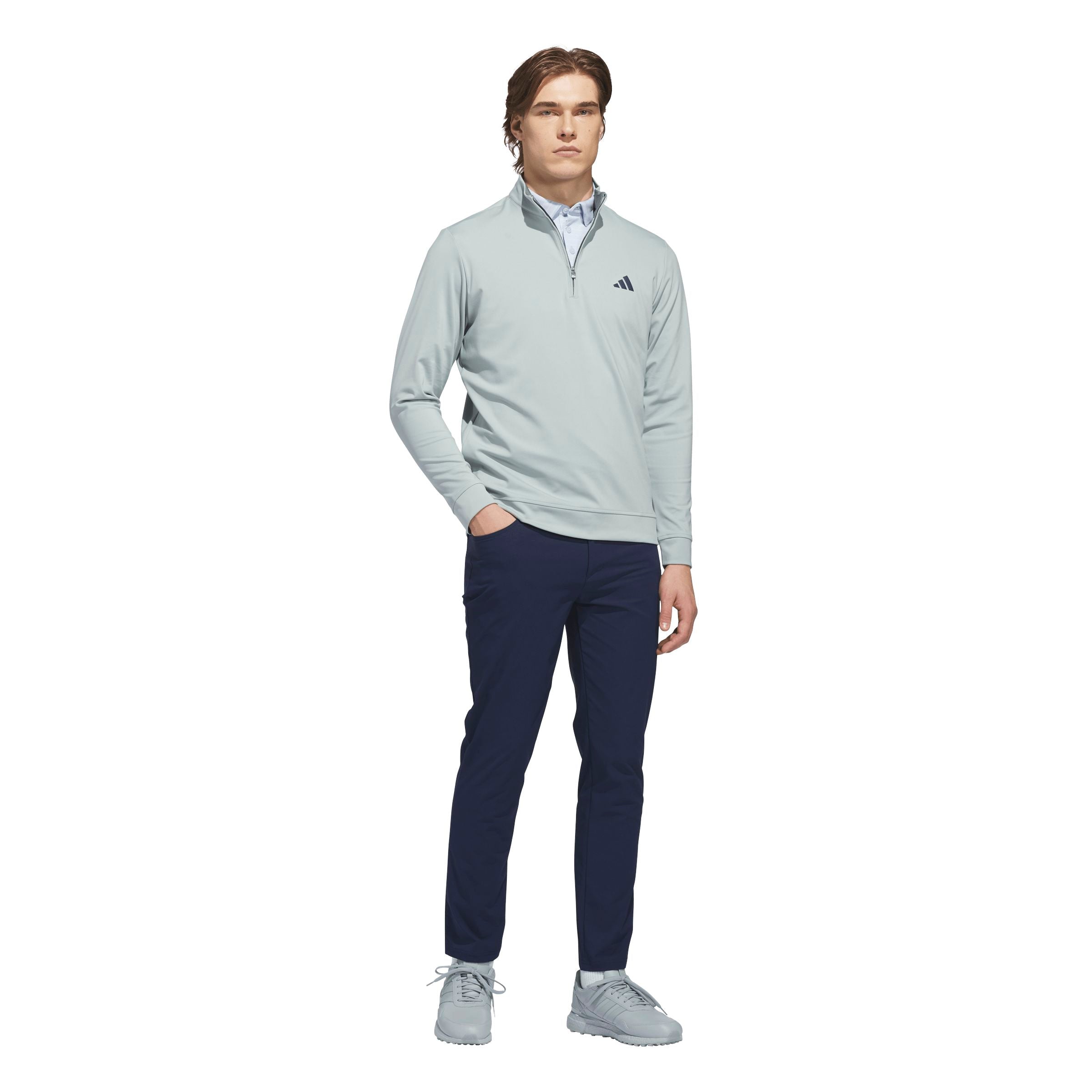 Adidas Sweatshirt 1/4 Zip Ultimate365 Wonder Sage
