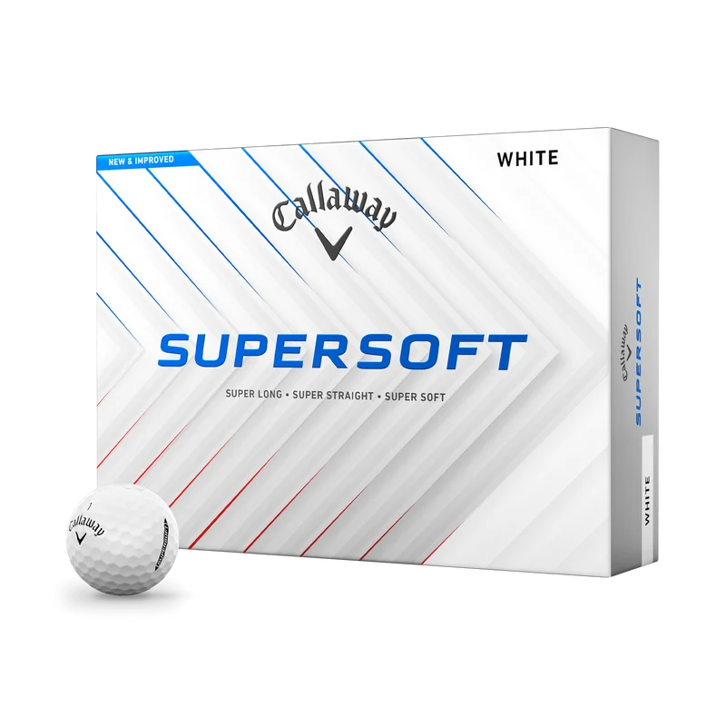 Callaway balle supersoft Logotées