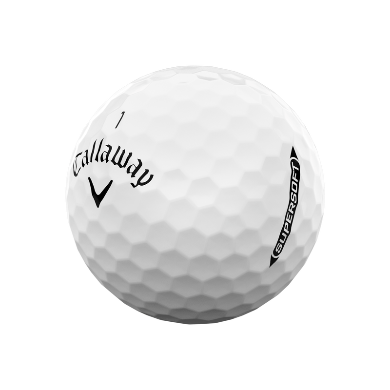 Callaway balle supersoft Logotées