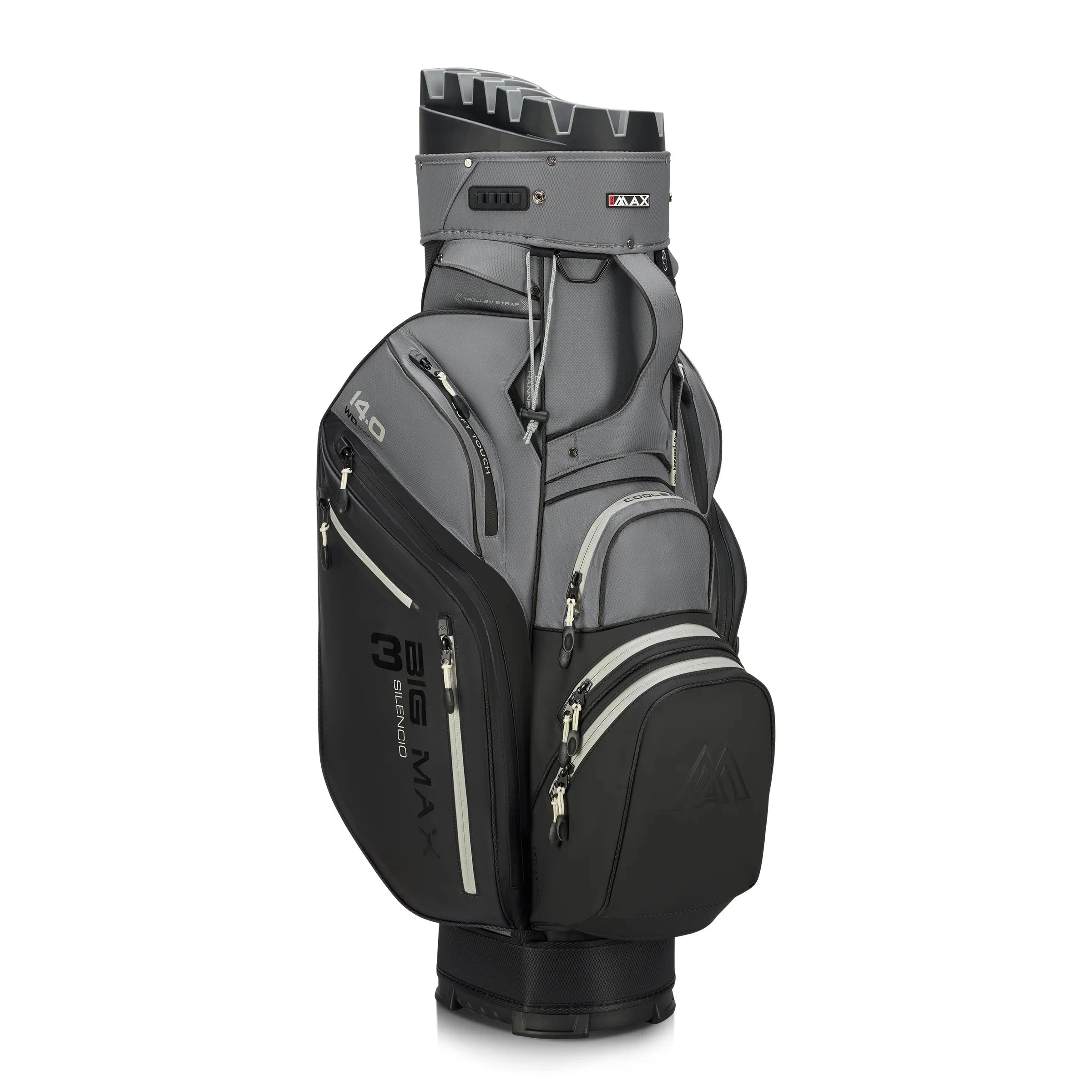 Big Max Sac Chariot Silencio 3 Black Grey