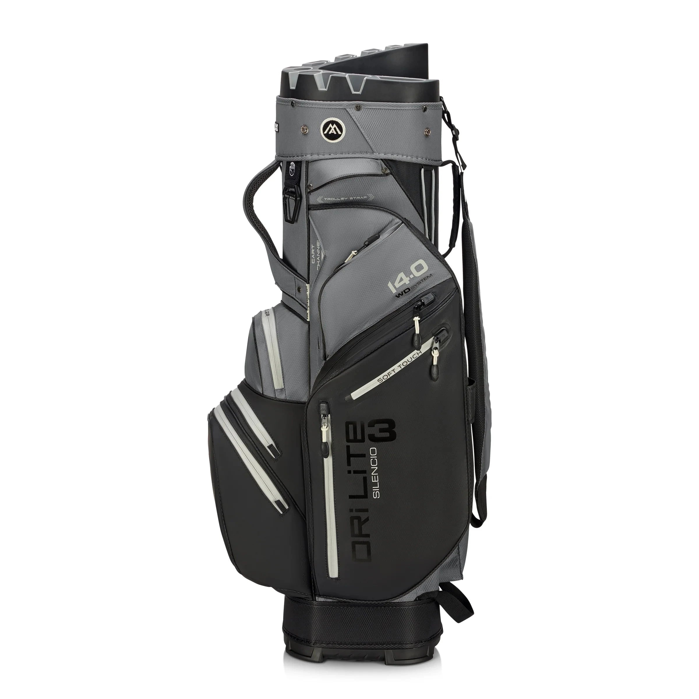 Big Max Sac Chariot Silencio 3 Black Grey