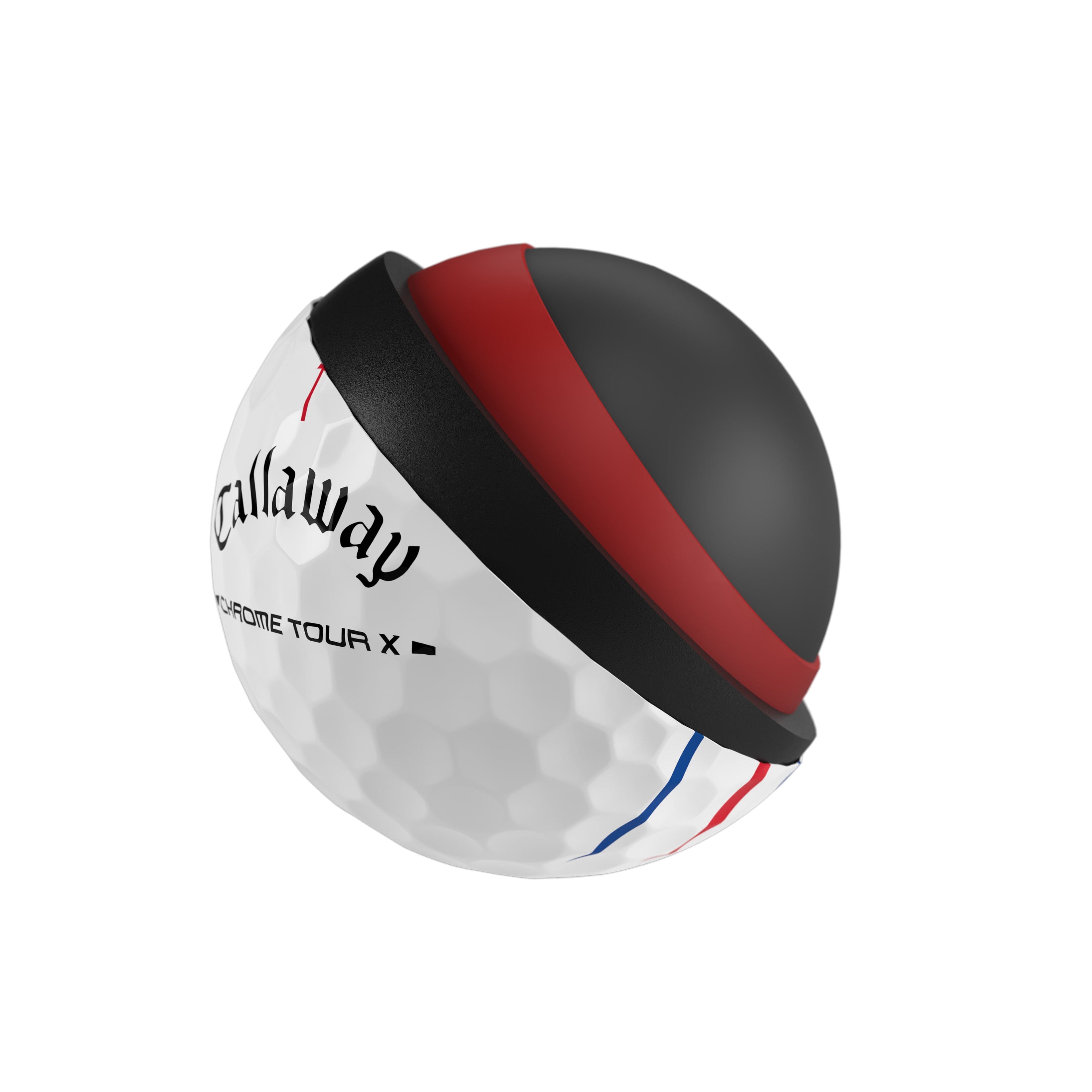Callaway Balles Chrome Tour X Blanche Triple Track 2026 (boite de 12)