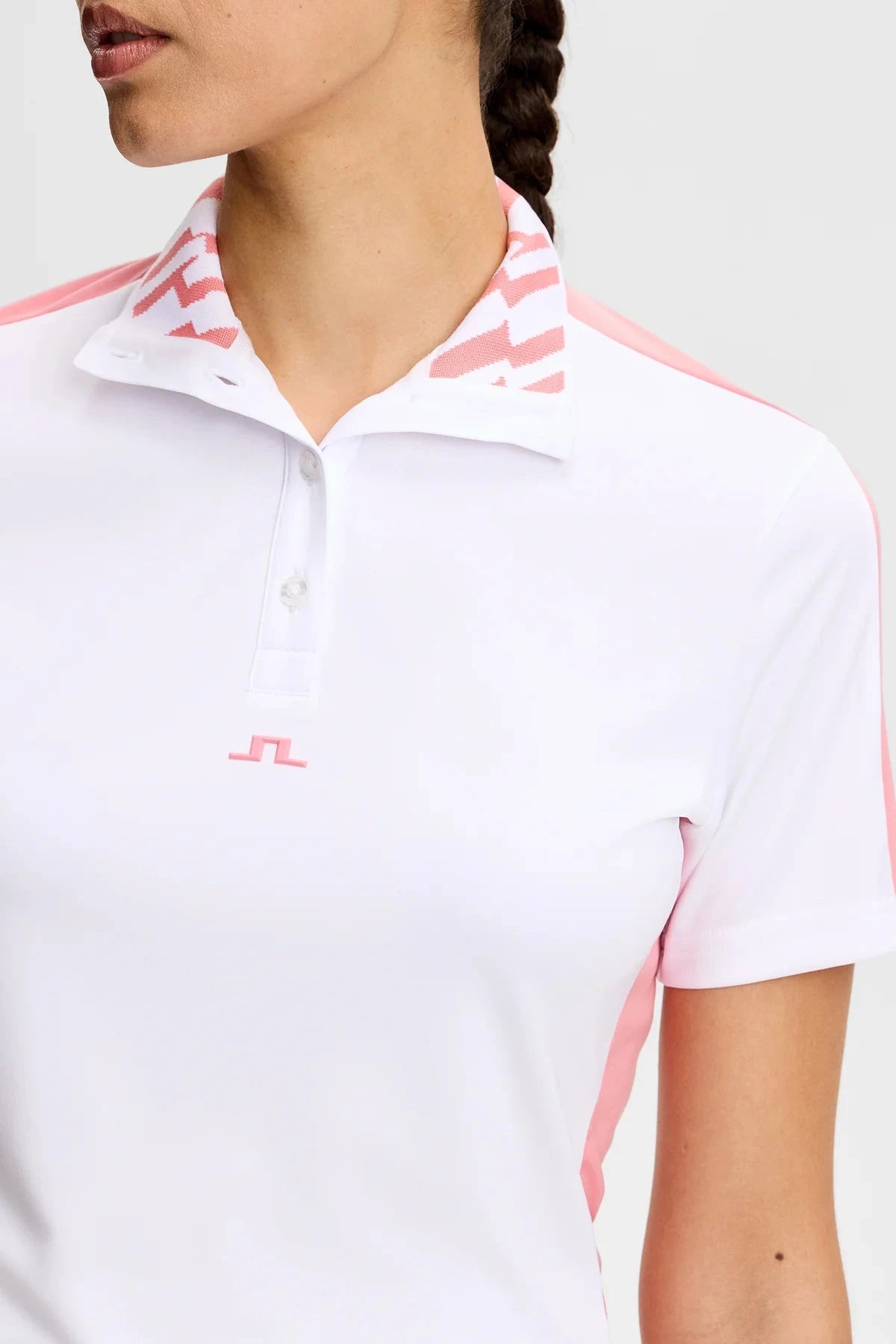 J.Lindeberg Polo Femme Pip Blanc