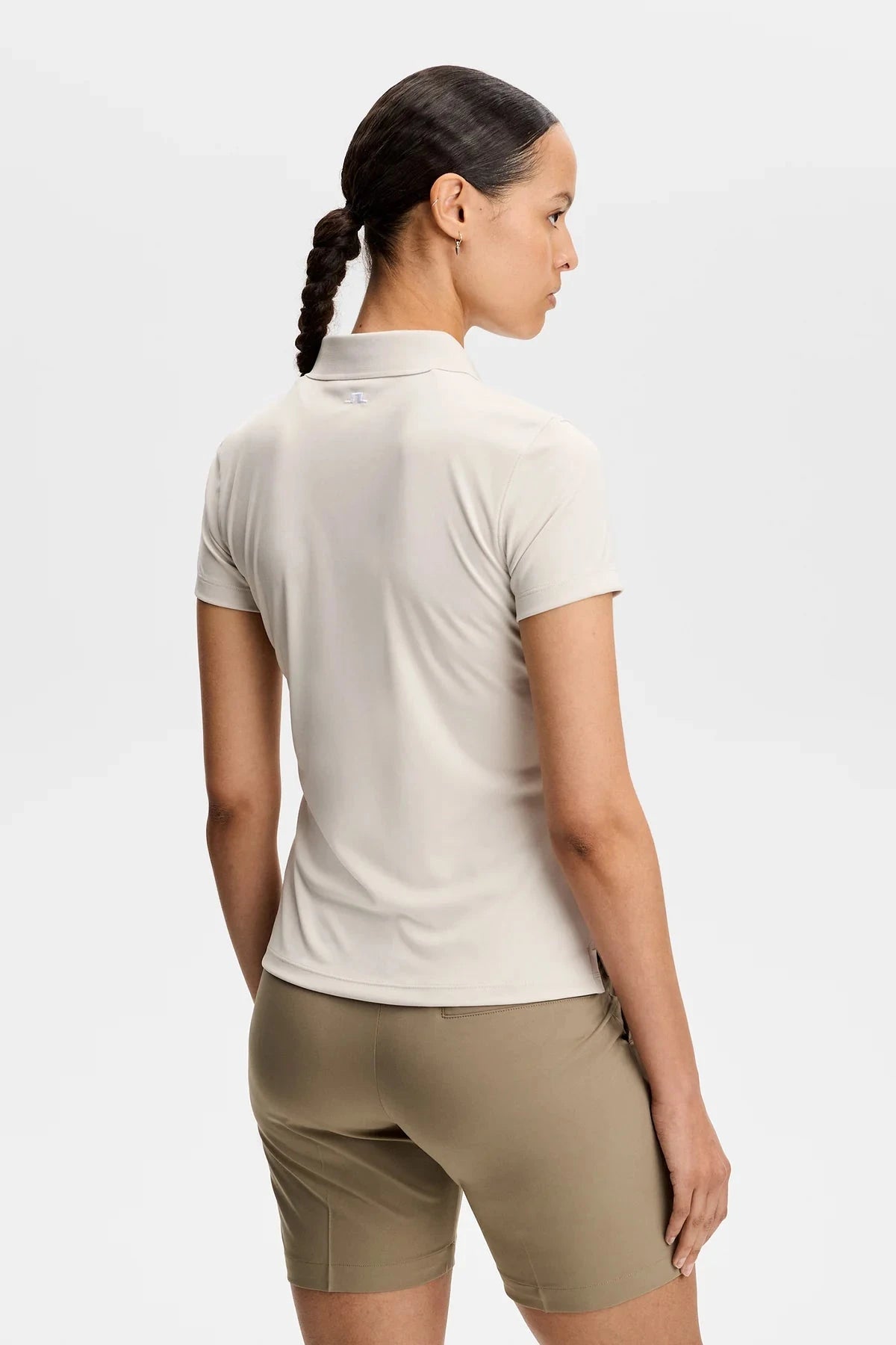 J.Lindeberg Polo Femme Tour Tech Moonbeam