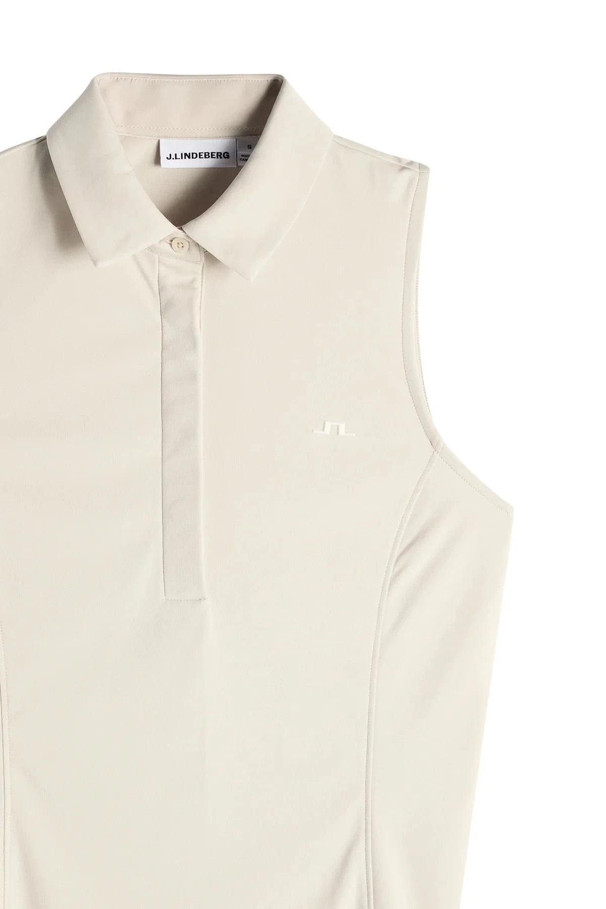 J.Lindeberg Polo sans manches Femme Dena Moonbeam