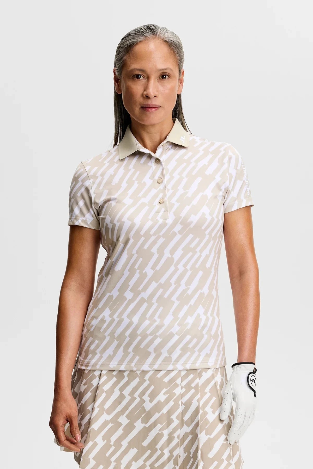 J.Lindeberg Polo Femme Tour Tech Print