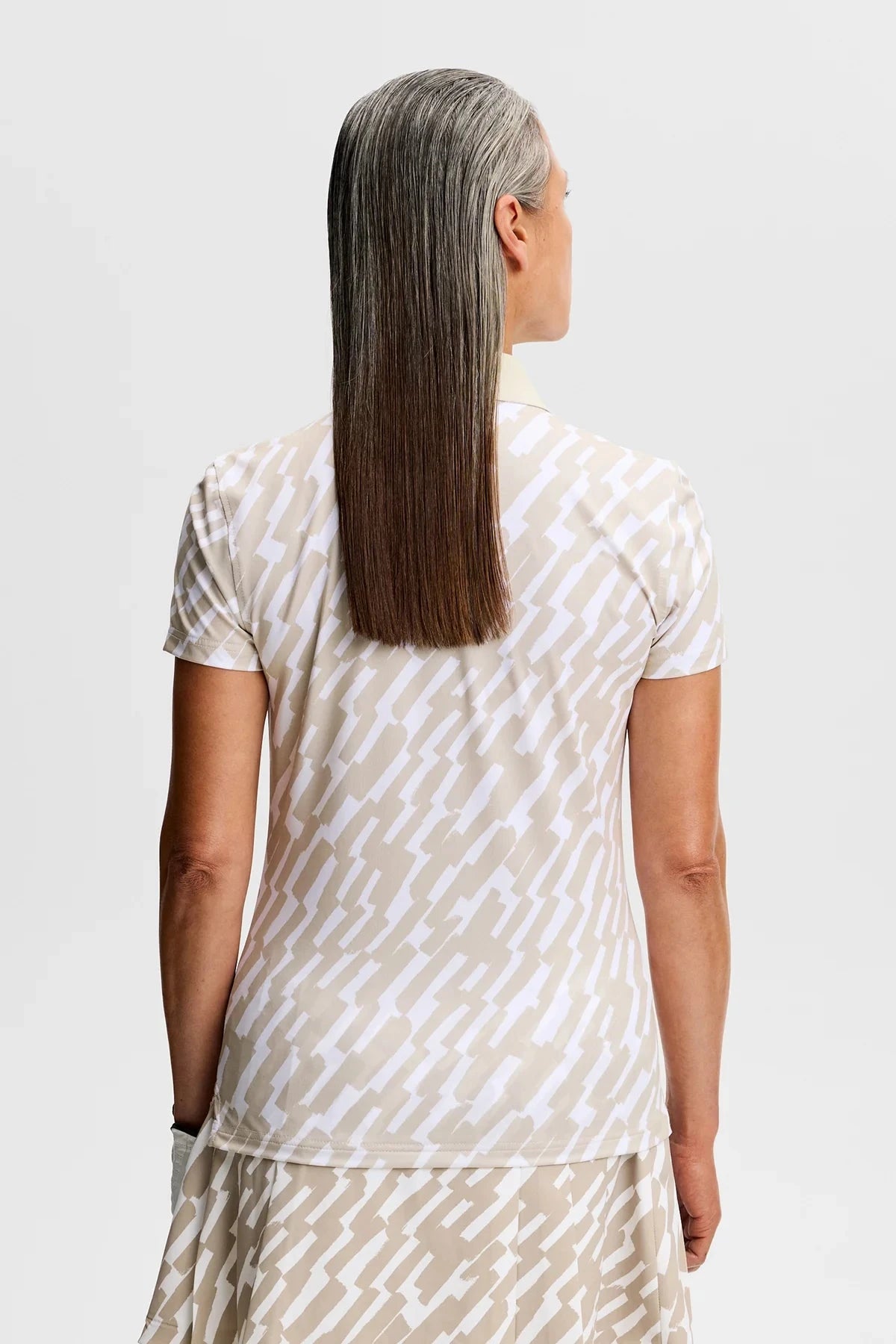 J.Lindeberg Polo Femme Tour Tech Print