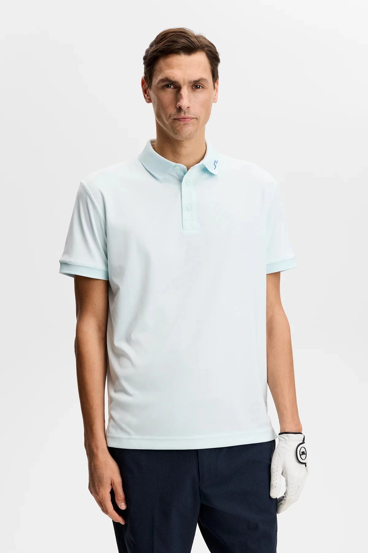 J.Lindeberg Polo KV Print Paradise Skylight M