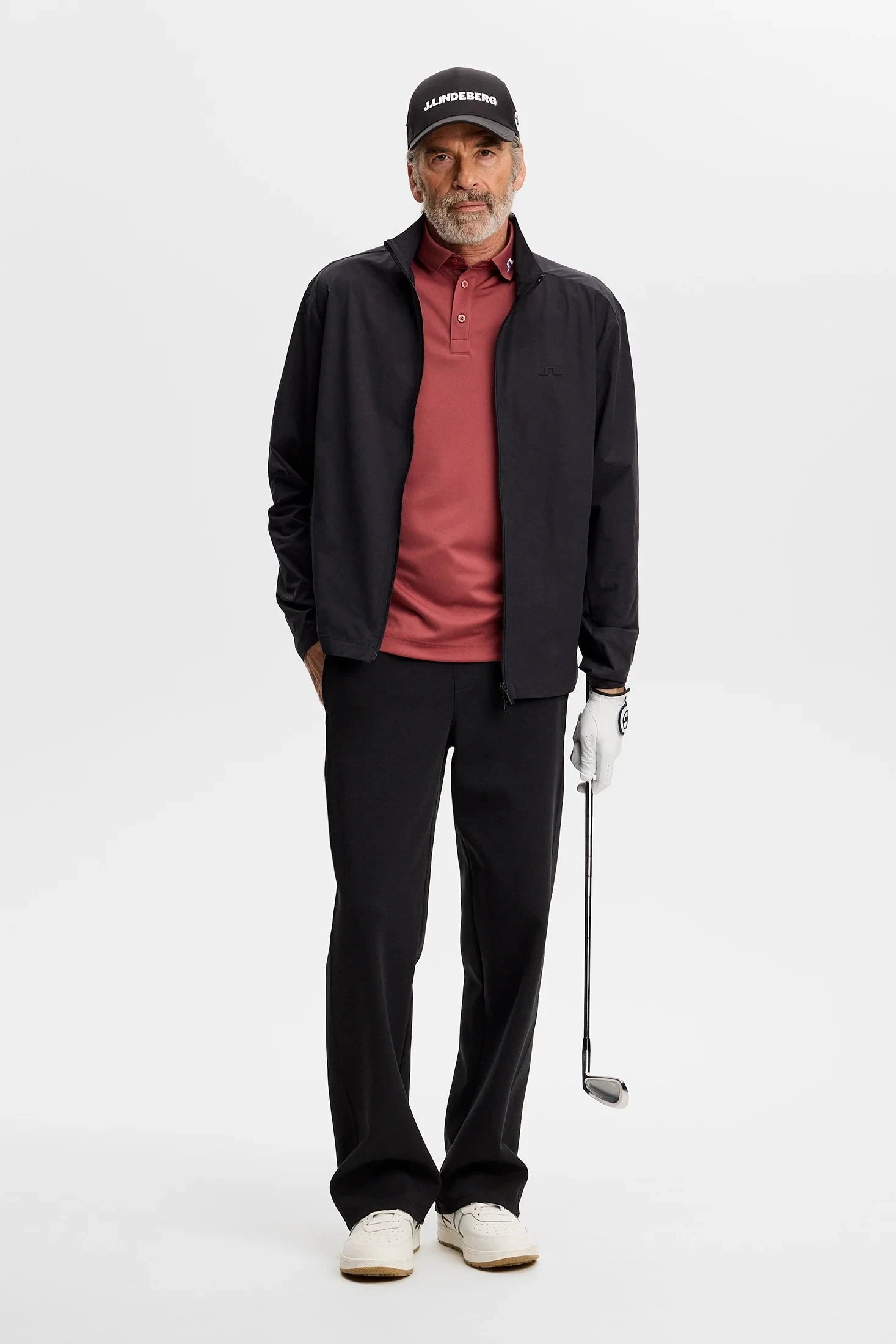 J.Lindeberg Polo Tour Tech Apple Butter
