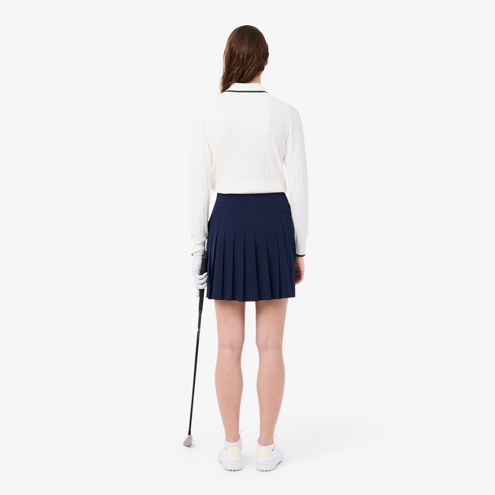 Lacoste Jupe Golf stretch Ultra Dry Bleu Marine