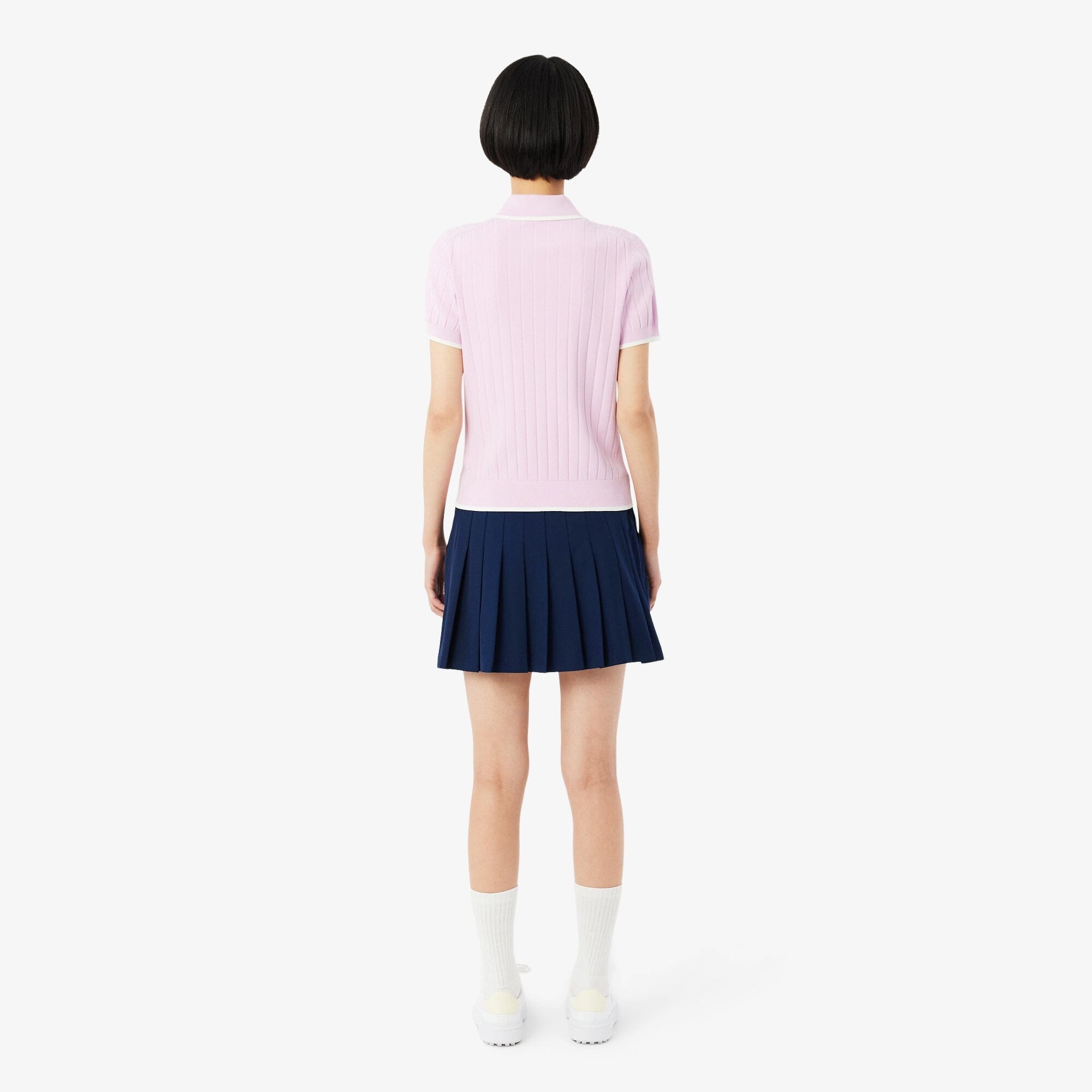 Lacoste Jupe Golf Ultra Dry shorty intégré Bleu Marine