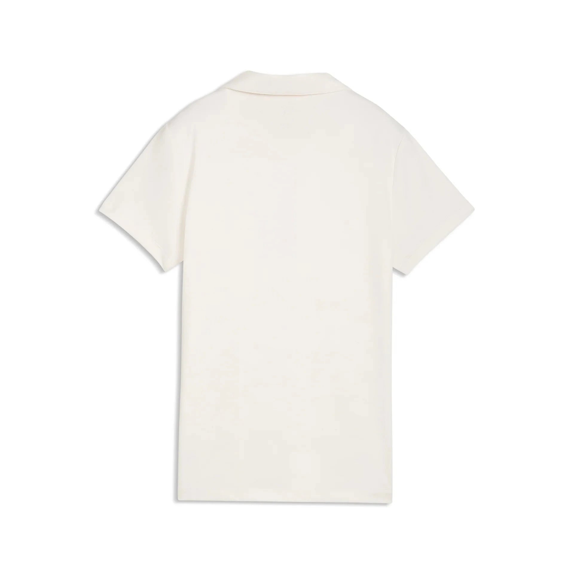 Puma Polo Femme Floral Lace Jacquard White
