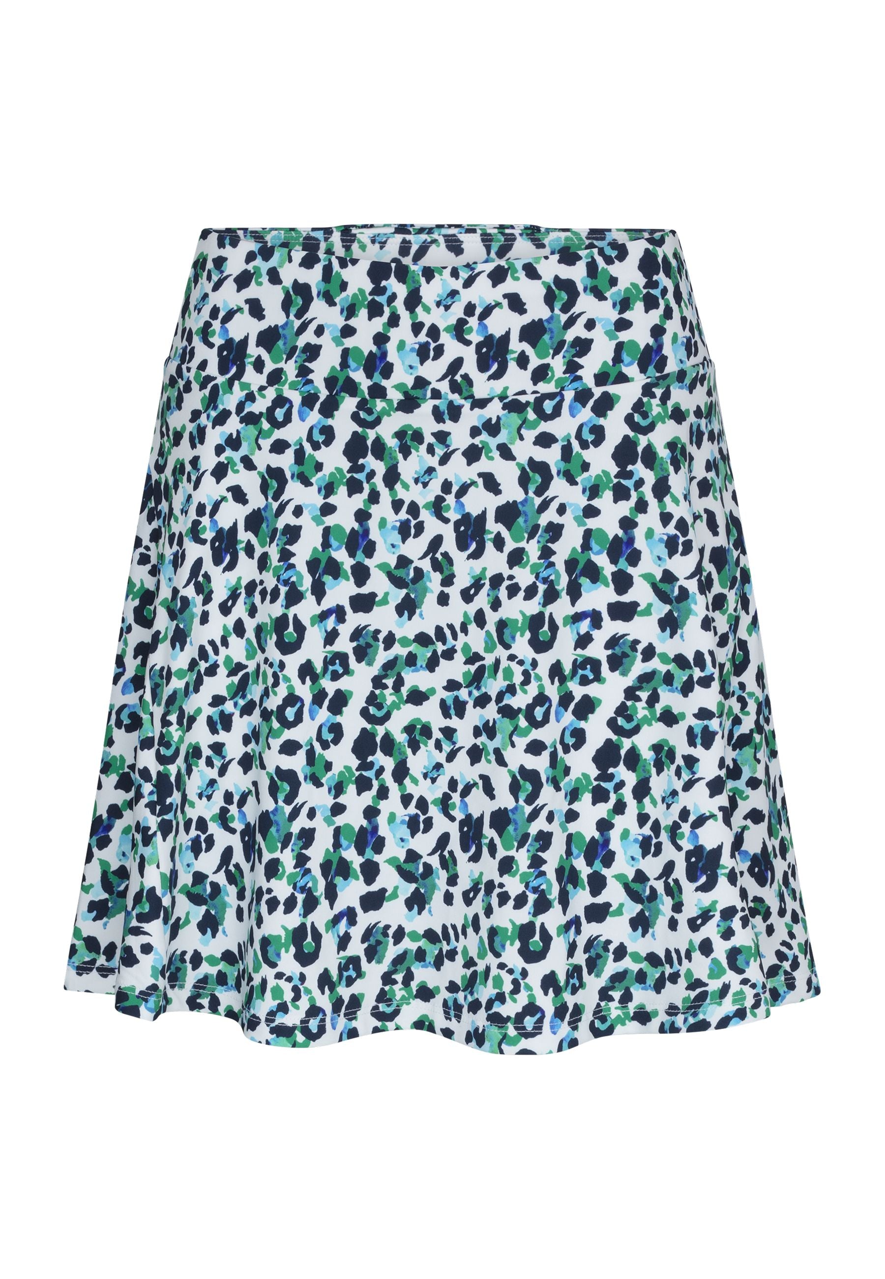 Röhnisch LUNA Jupe longue Imprimé léopard Bleu Vert