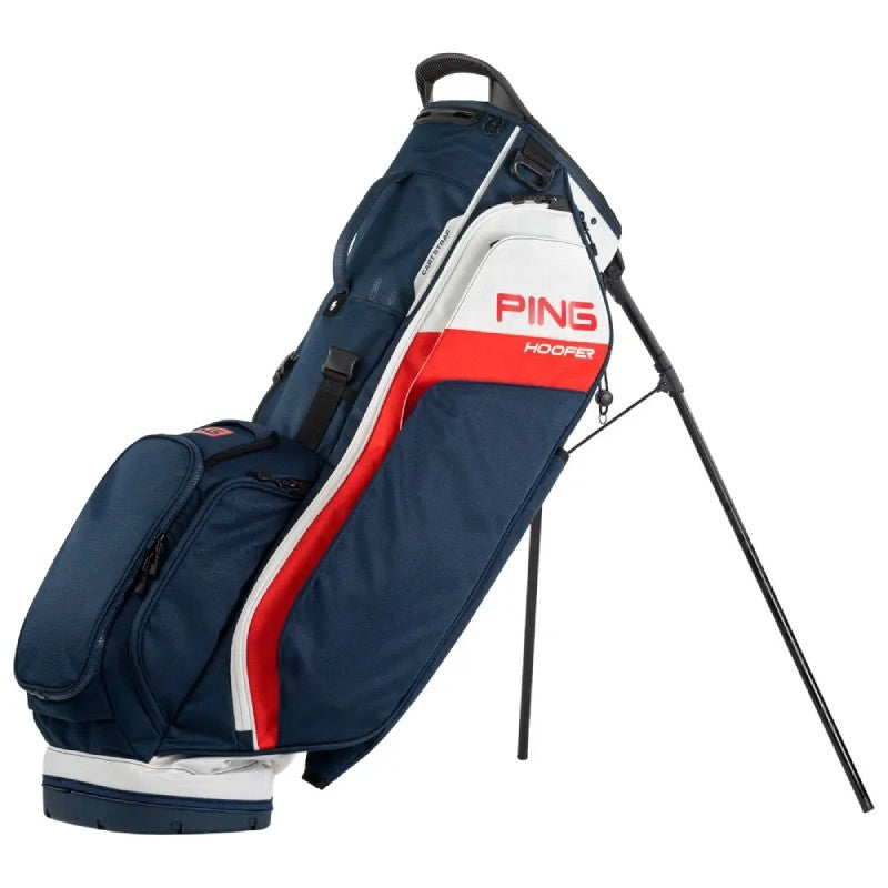 Ping sac trépied de golf Hoofer Bleu Blanc Rouge - golfcdepotenter.com