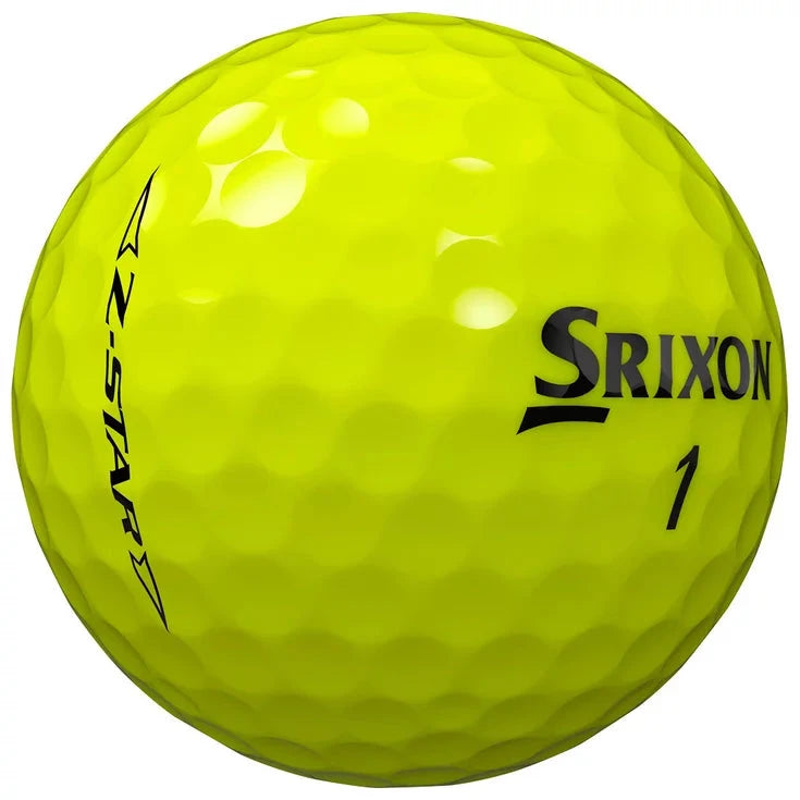 Srixon Balles Z Star Jaune (boite de 12 balles)