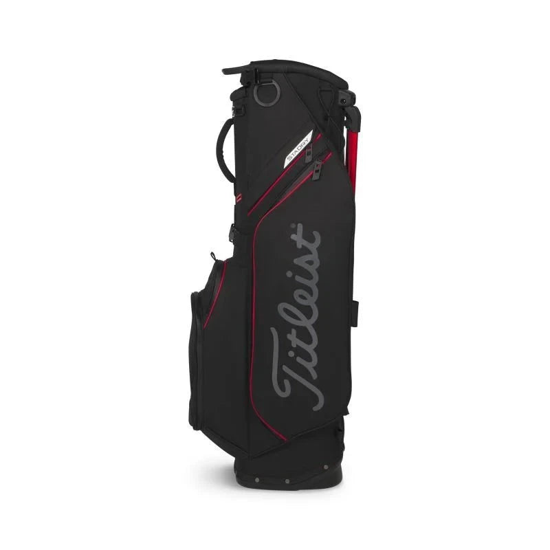Titleist Sac Trépied Players S4 StaDry Black/Red/Graphite 2026