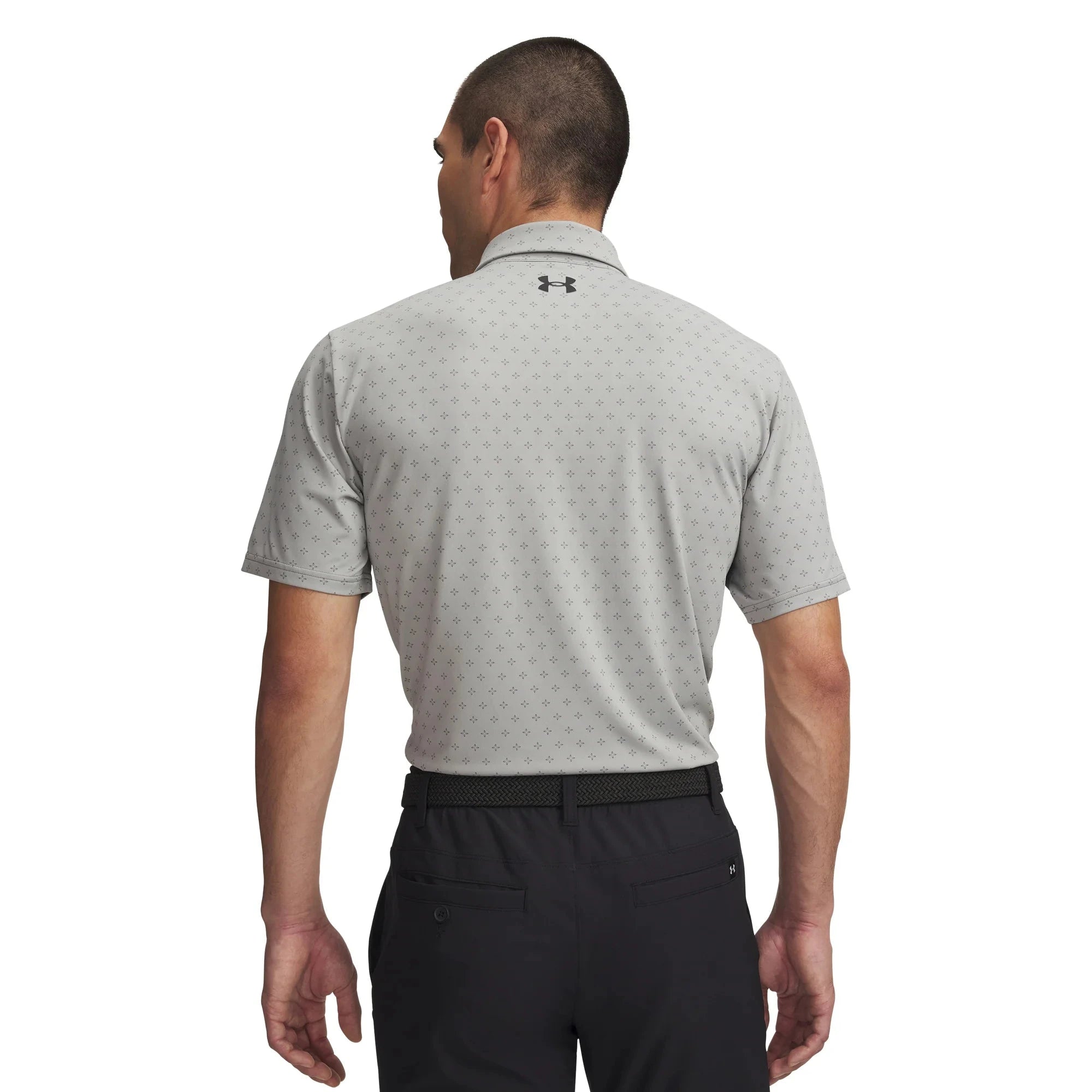 Under Armour Polo Homme Playoff 3.0 Imprimé ClayGreen