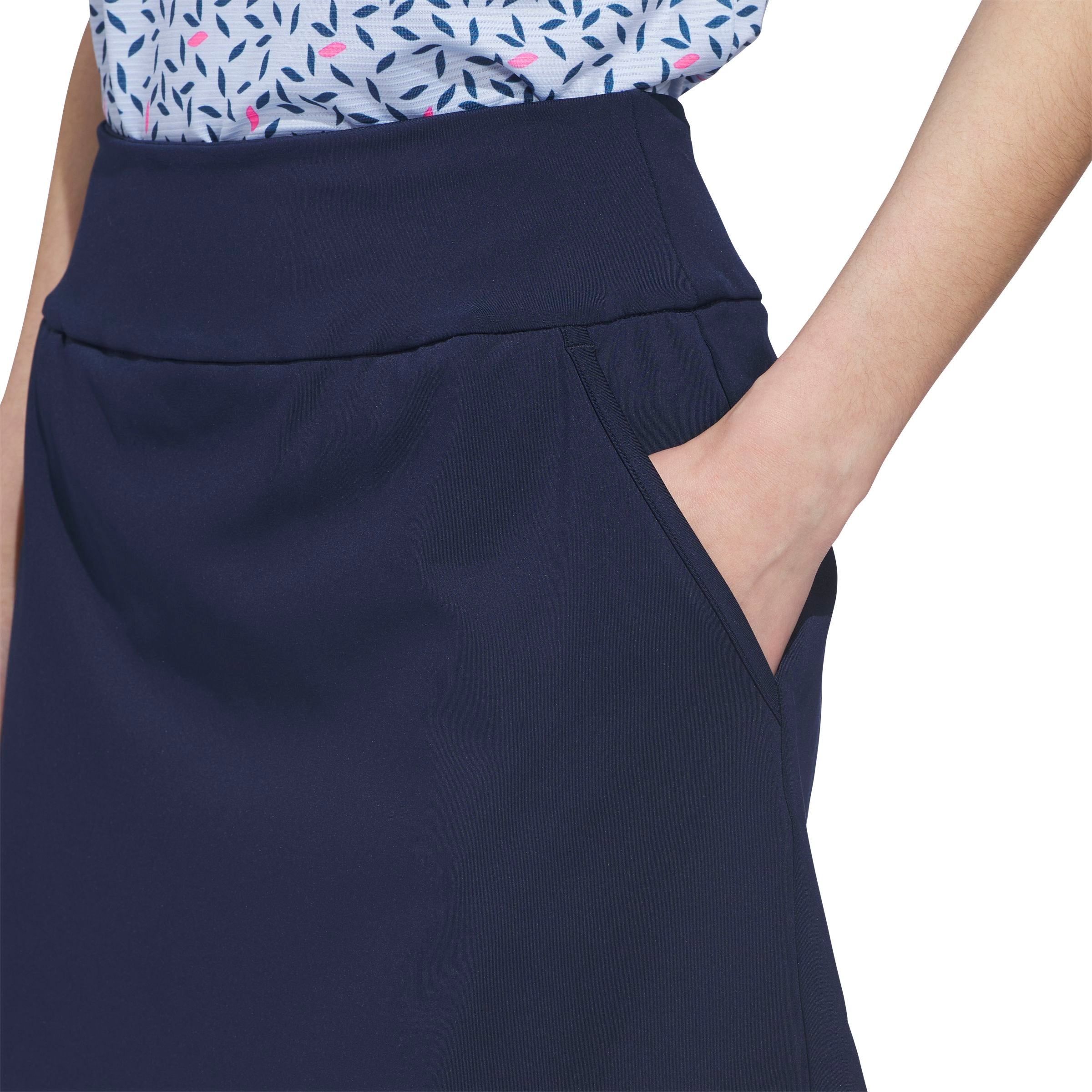 Adidas Jupe Short Maille Unie ULTIMATE365 Bleu Marine