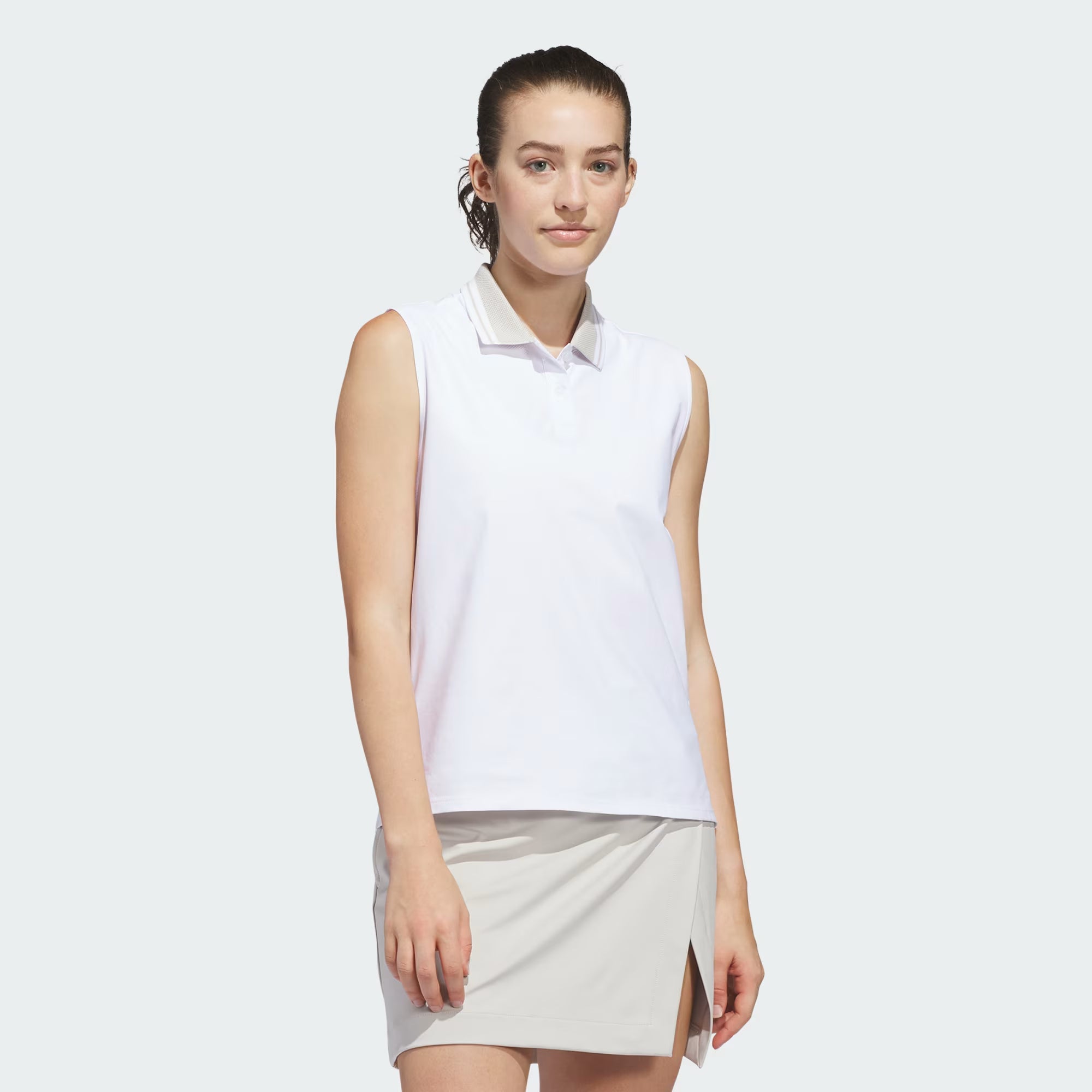 Adidas Polo de golf sans manche TWISTKNIT BEYOND THE COURSE