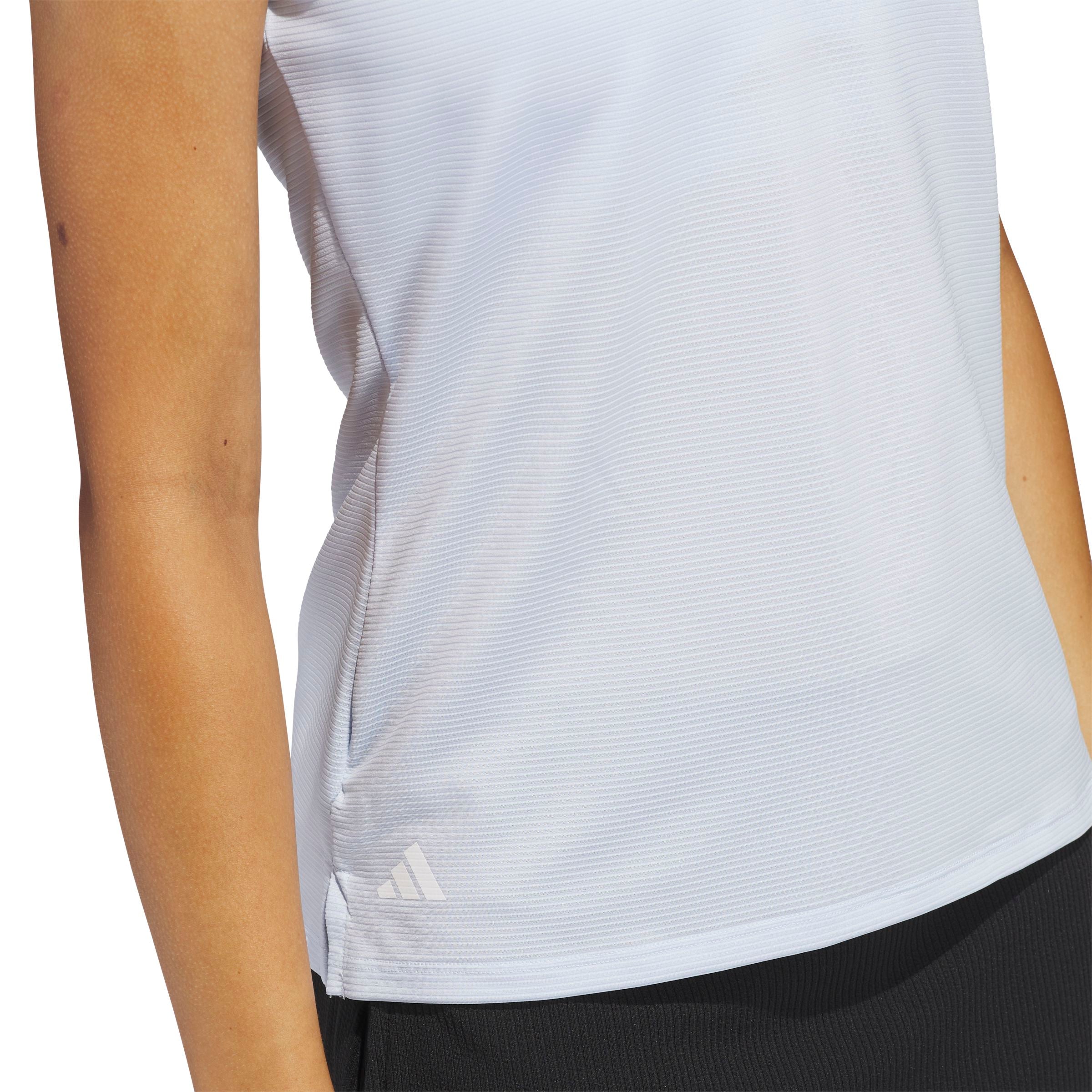 Adidas Polo Femme sans manches Ottoman Bleu Ciel