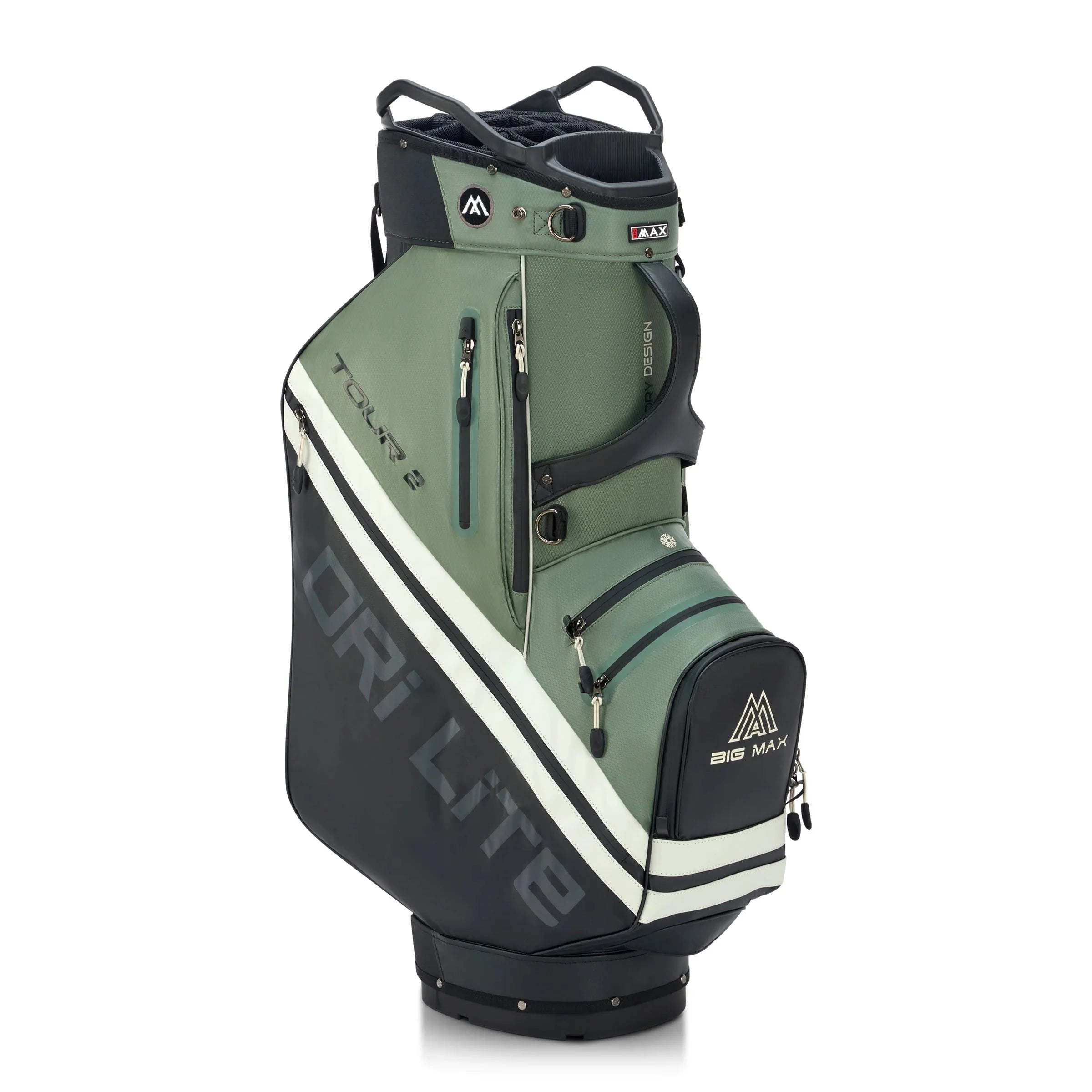Big Max Sac Chariot Dri Lite Tour 2 Black Olive Off White