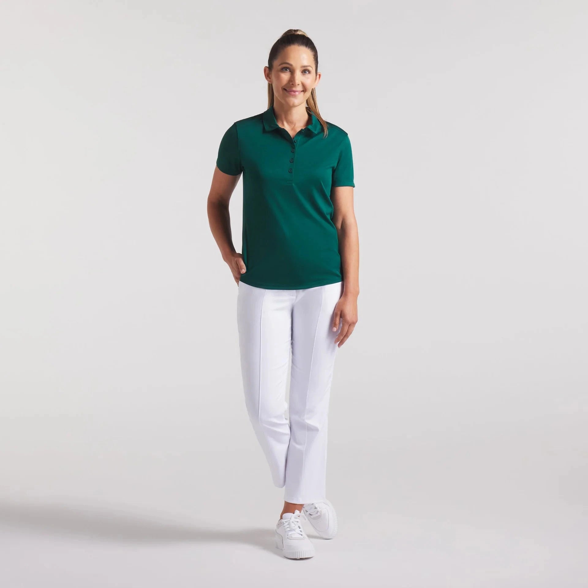 Femme Polo Femme Pure 2 Green