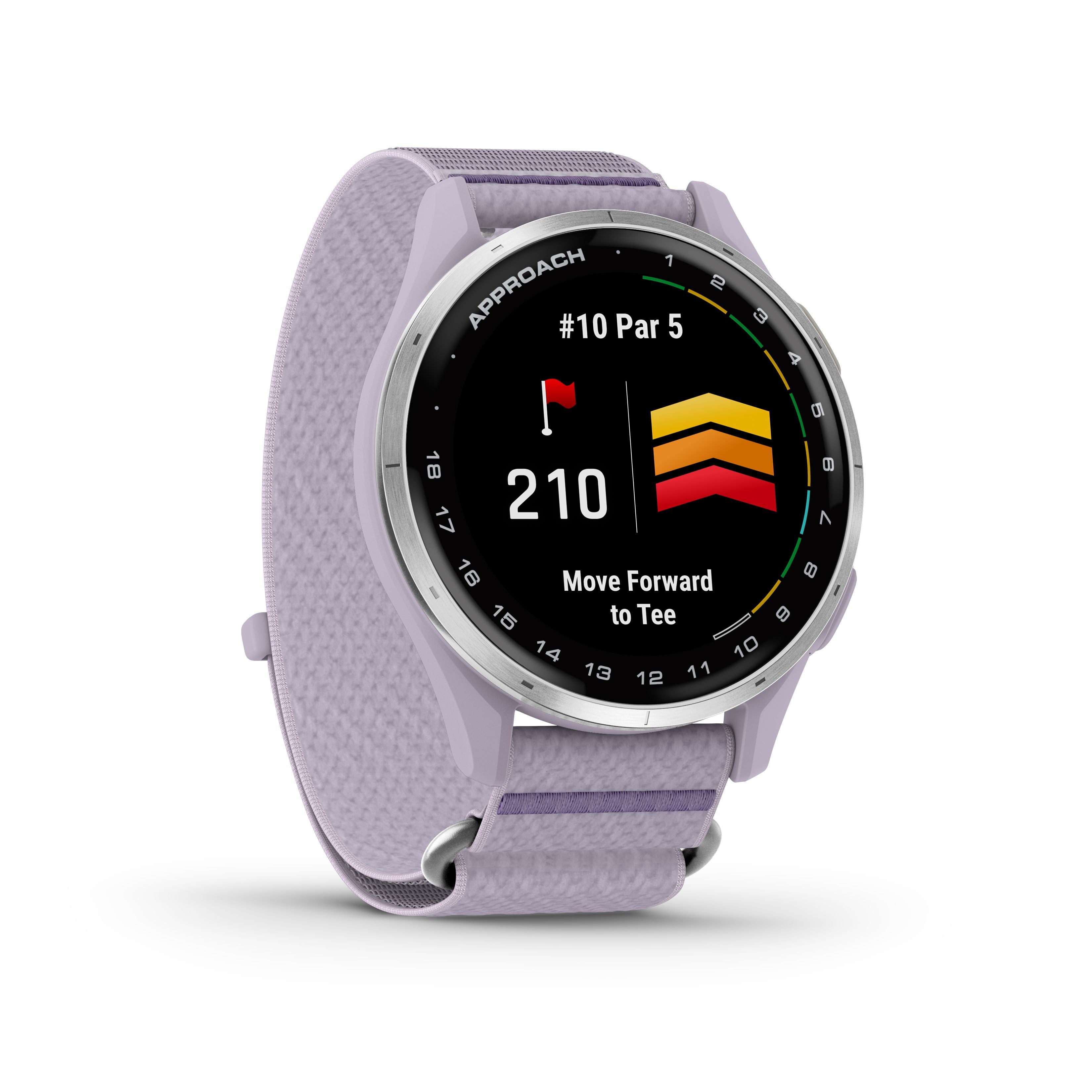 Garmin Montre GPS de golf Approach J1 – Lila / Argent