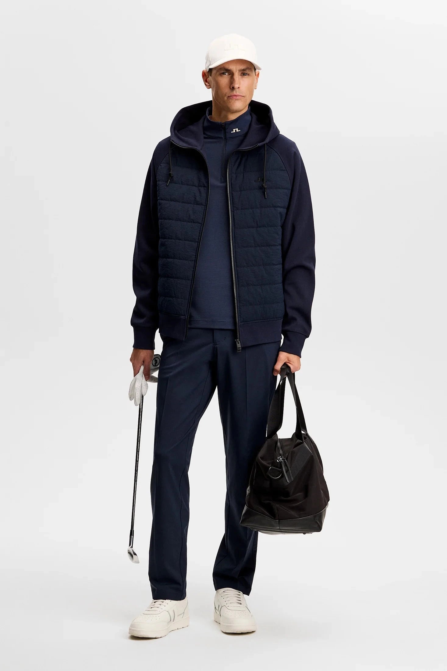 J.LINDEBERG Pantalon MITCH light poly navy