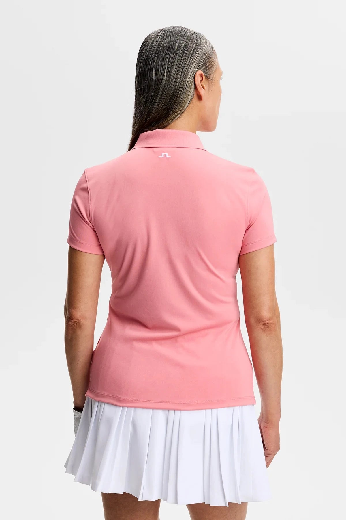 J.Lindeberg Polo Femme Tour Tech Flamingo Plume