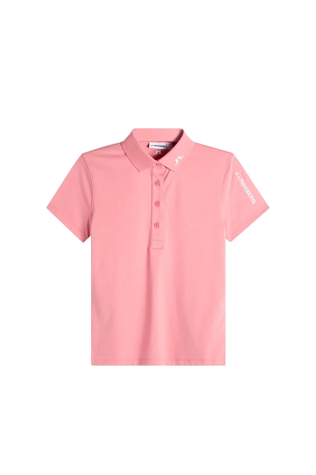J.Lindeberg Polo Femme Tour Tech Flamingo Plume