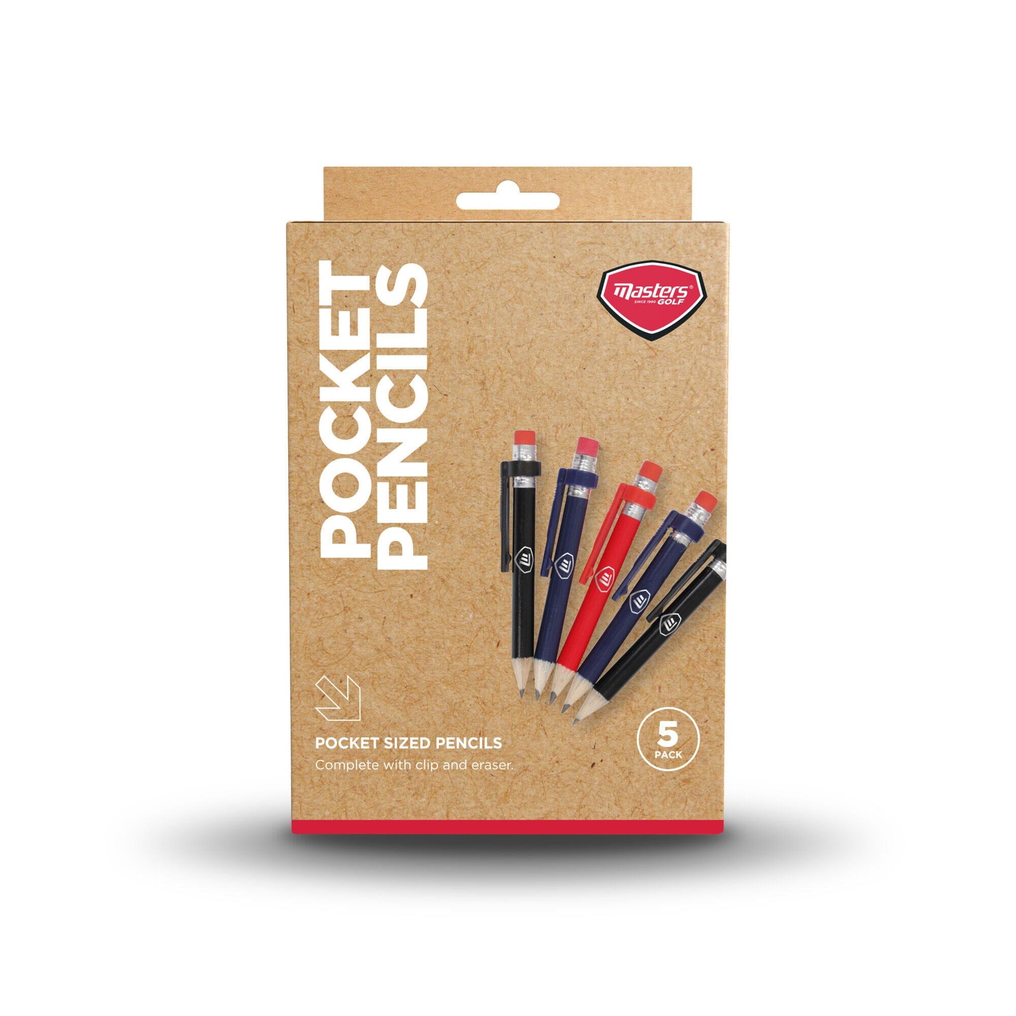 Masters Crayons en bois (Lot de 5)