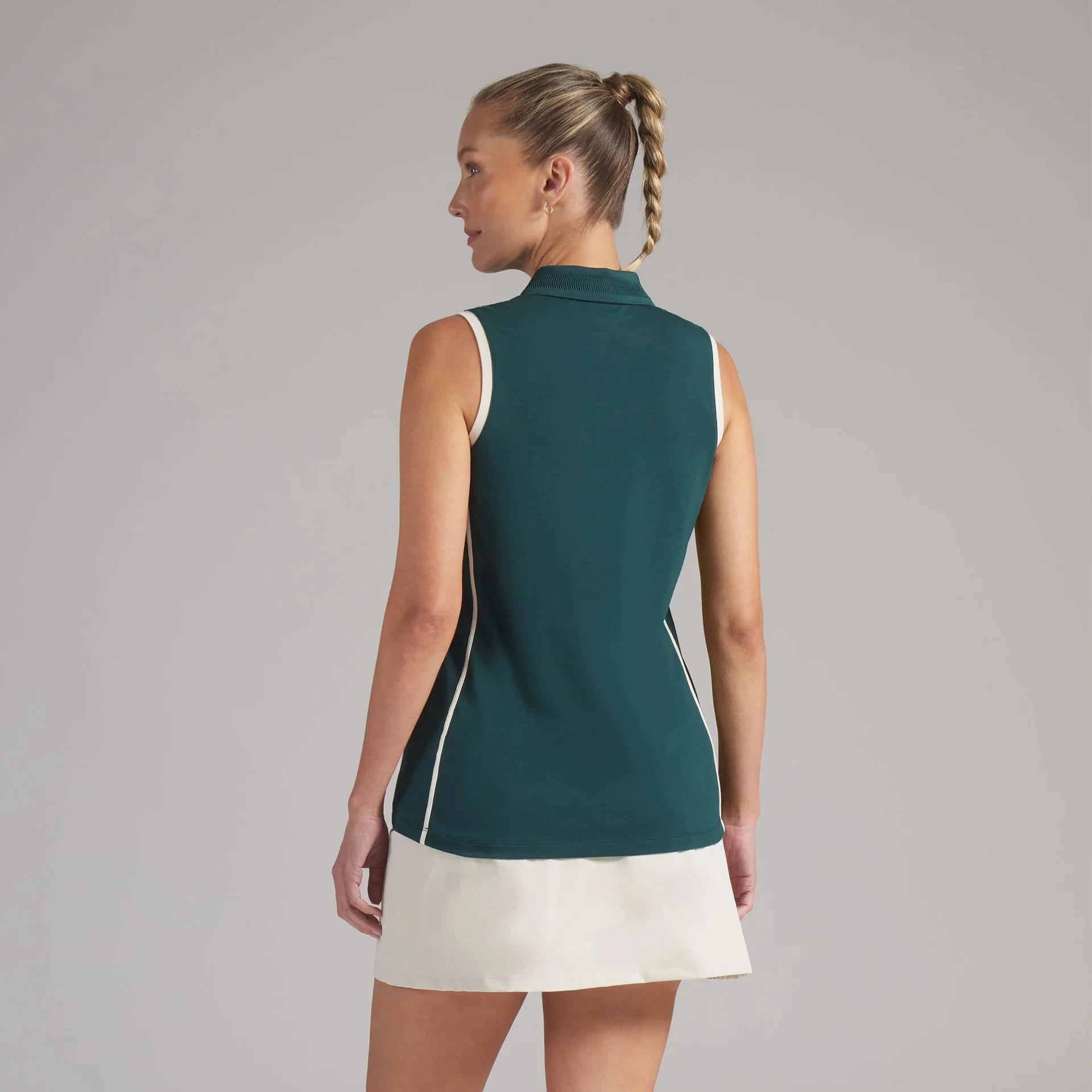 Puma Polo Sans Manches Femme AP Modalon Green