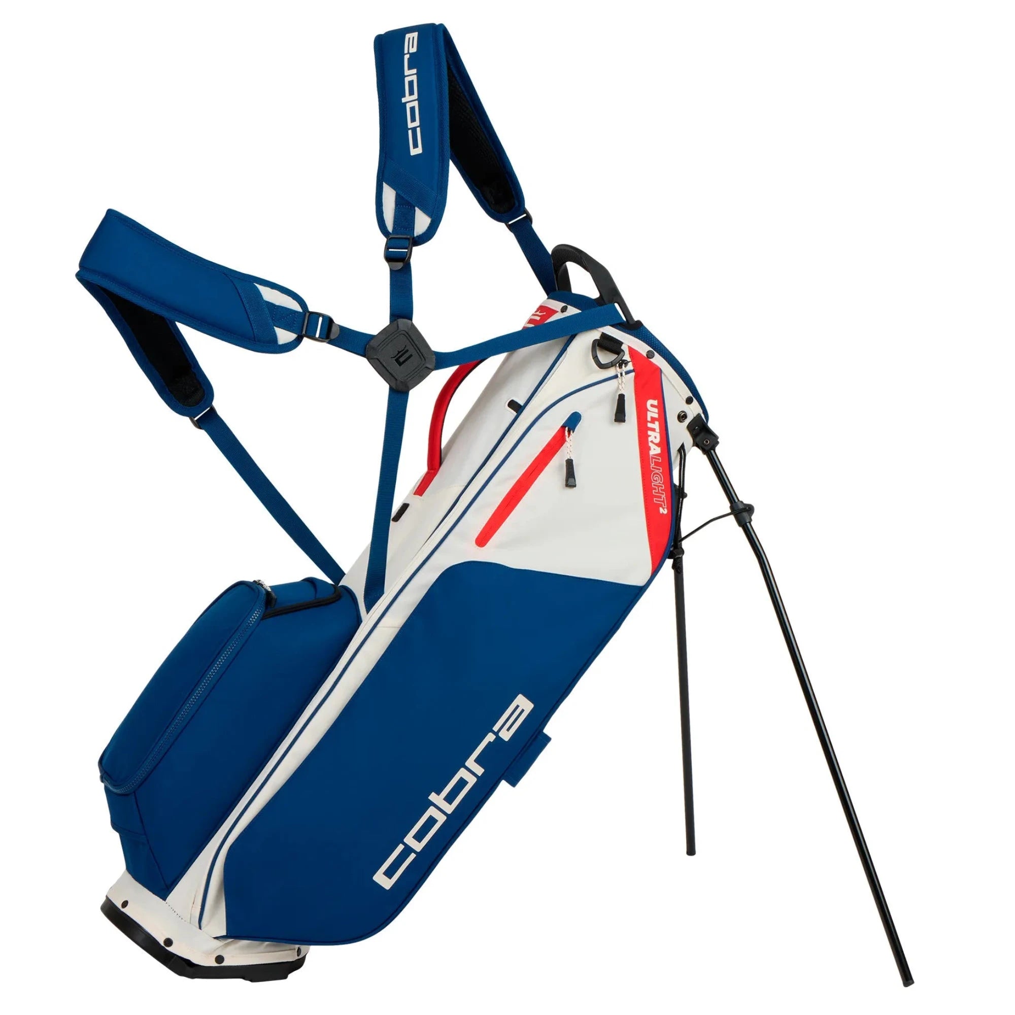 Cobra Sac trépied Ultralight 2 Stand Sugared Almond Estate Blue Pop Red - golfcdepotenter.com