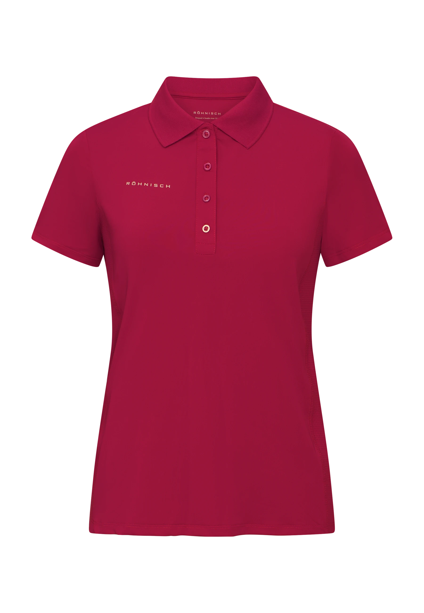 Röhnisch Nicky Poloshirt Rouge Bordeaux - golfcdepotenter.com