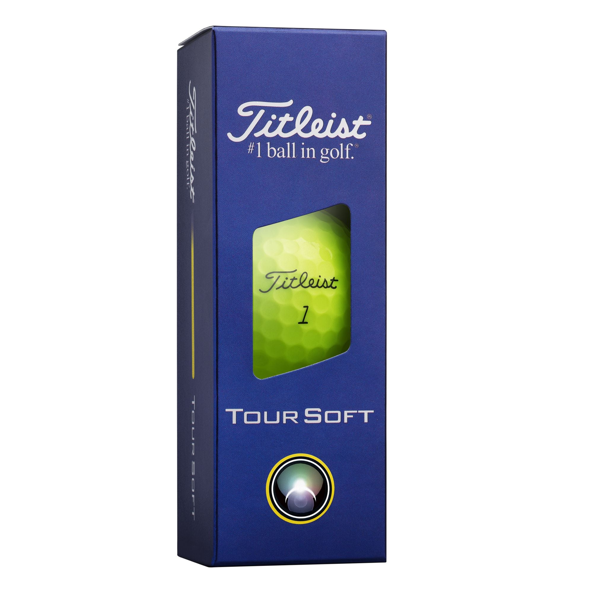 Titleist Balles Tour Soft Yellow 2026 (boite de 12)